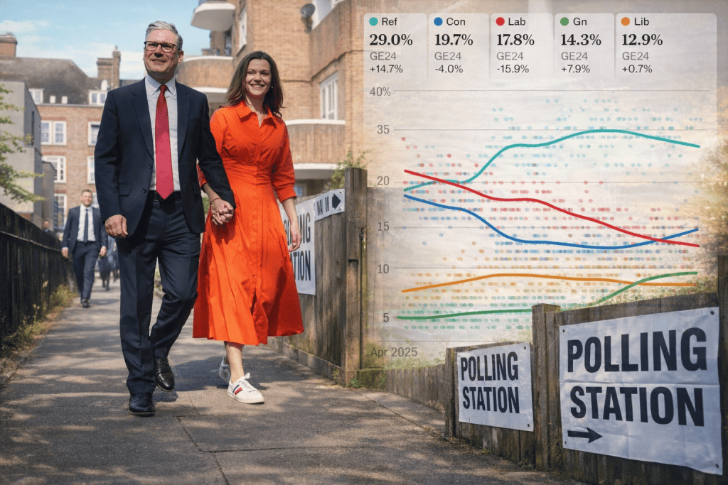 Starmer Set to Lose His Own Seat as Labour Faces Historic Wipeout in